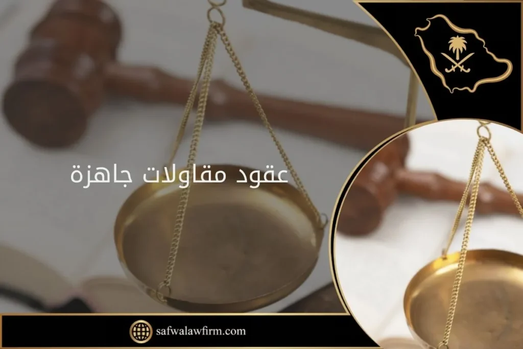 عقود مقاولات جاهزة