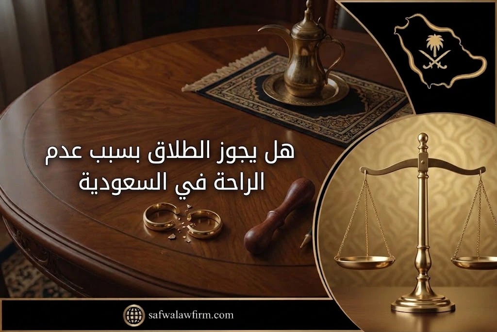 هل يجوز الطلاق بسبب الراحة النفسية في السعودية