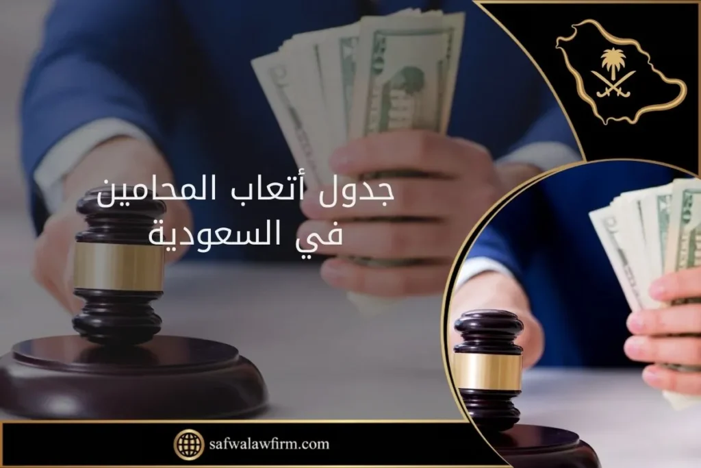جدول أتعاب المحامين في السعودية