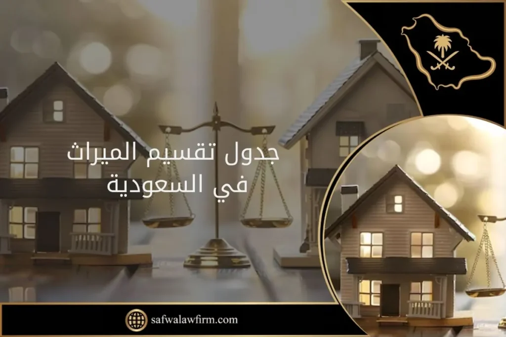 شرح مفصل عن جدول تقسيم الميراث في السعودية 12 تقسيم الميراث في السعودية