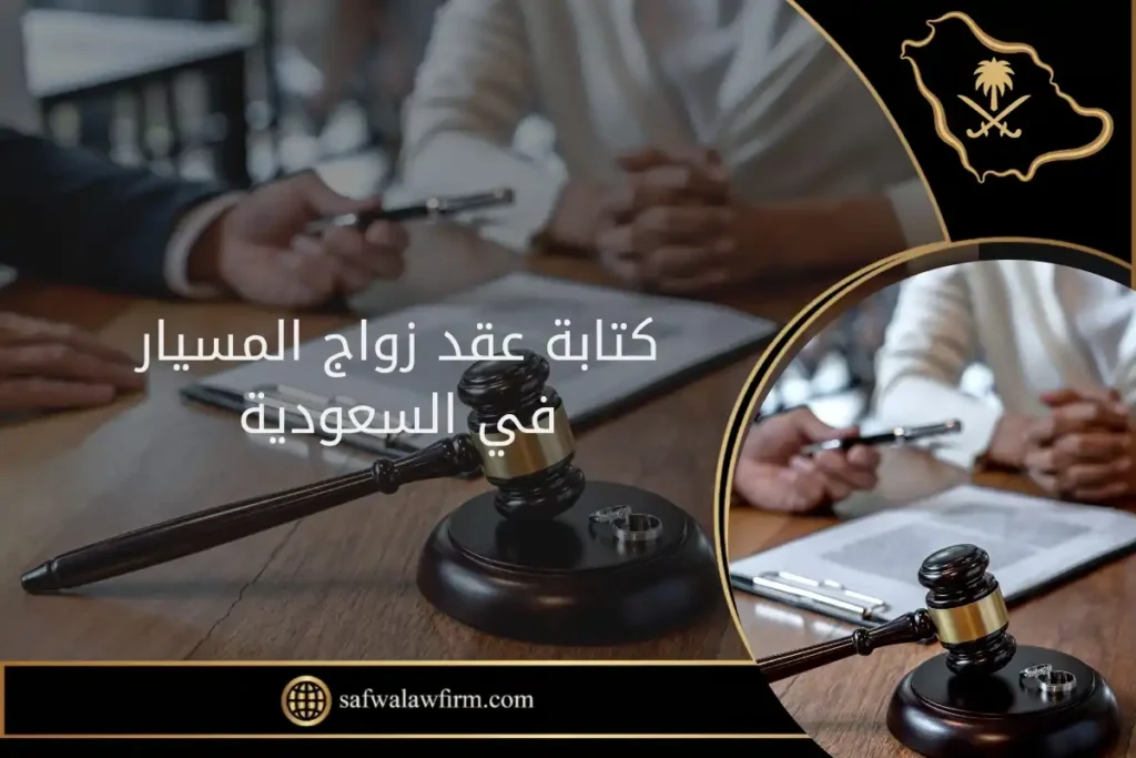 كتابة عقد زواج المسيار في السعودية