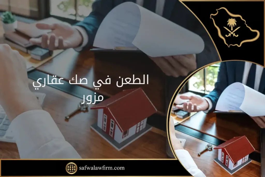الطعن في صك عقاري مزور في السعودية