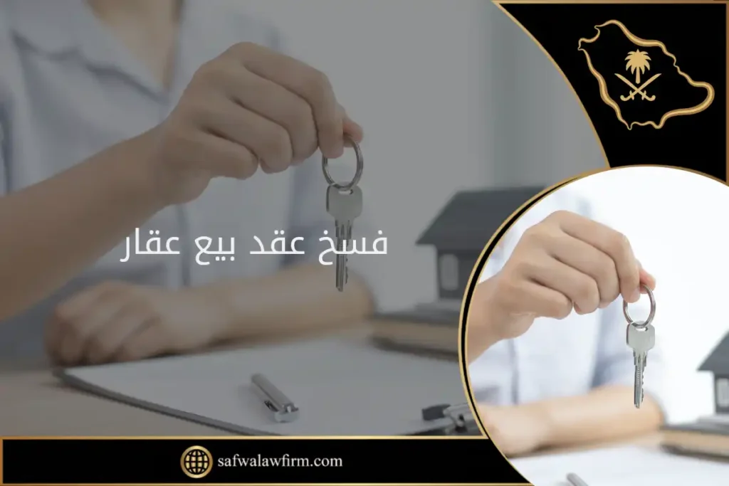 فسخ عقد بيع عقار في السعودية