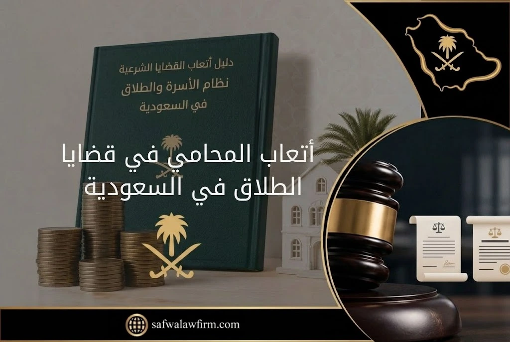 أتعاب المحامي في قضايا الطلاق في السعودية
