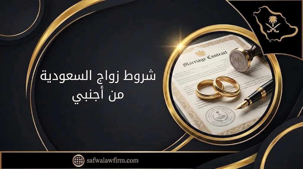 شروط زواج السعودية من أجنبي